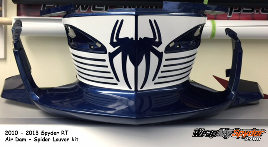 RT Spider louver air dam graphics kit for 2010-2013