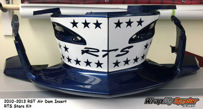 Stars air-dam grill insert for 2010-2013 Spyder RT