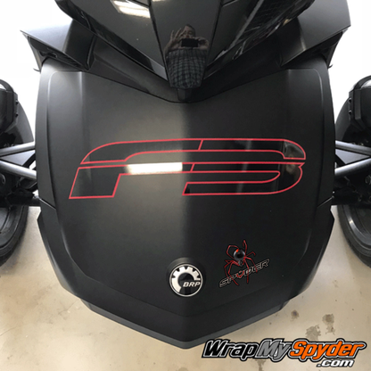 Red Widow-Spider-over-Spyder text-frunk