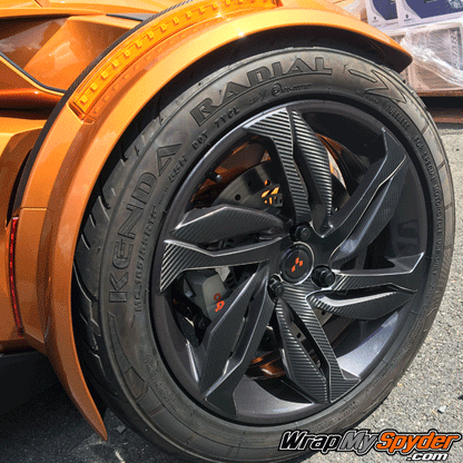 ST-Twin Blades-wheel-kit-carbon-fiber Black