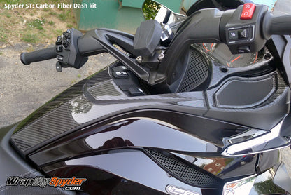 Spyder ST Carbon Fiber Dash kit