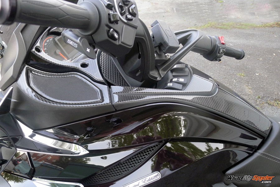 BRP Spyder ST dash kit