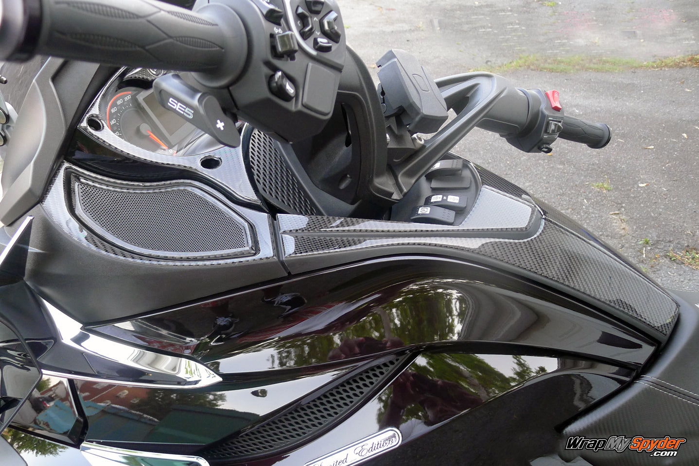 ST Carbon Fiber Dash kit