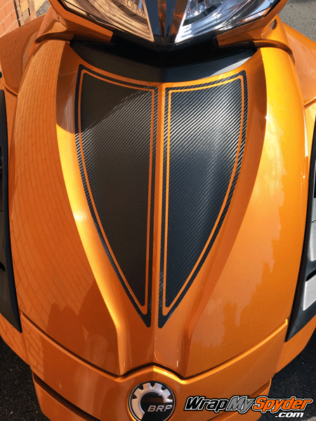 ST-Rally-Frunk-insert-textured-carbon-fiber Black