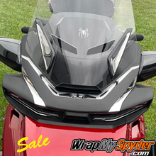 Can-am-Spyder-RT-Chrome-faring-accents-with-chrome-web-emblem-for-Can-am-Spyder