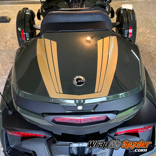 Sea-to-Sky-Can-am-Spyder-RT-Limited-with-Light-Gold-Tri-Wing-Top-Case-Racing-Stripe