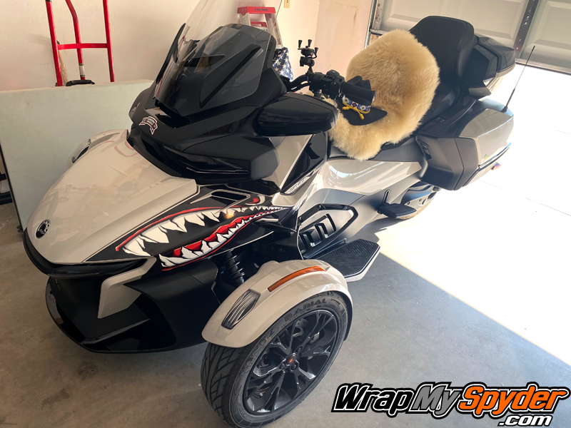 2020 Can-am Spyder RT Spyder Teeth decal kit
