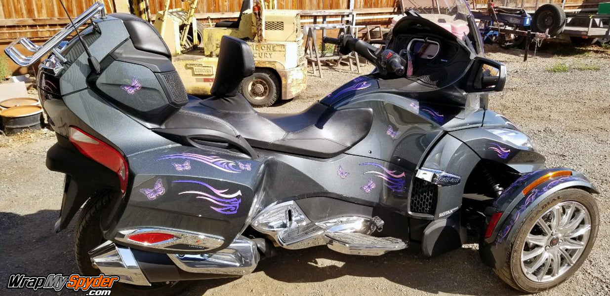 Freedom Wings Purple - Pink graphics kit