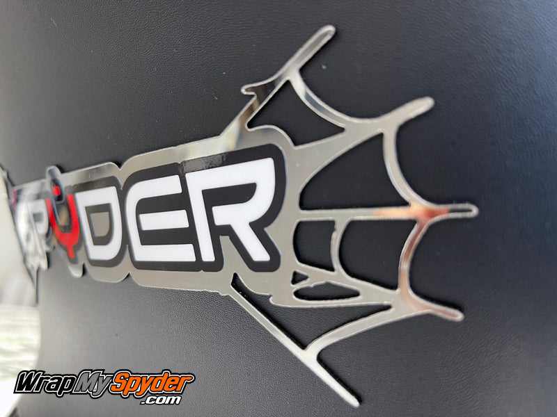 Close up view of Conform Chrome PVC Web