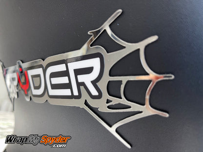 Close up view of Conform Chrome PVC Web