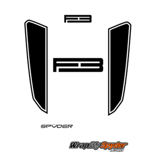 What comes in your F3 Spear Racing Stripe kit