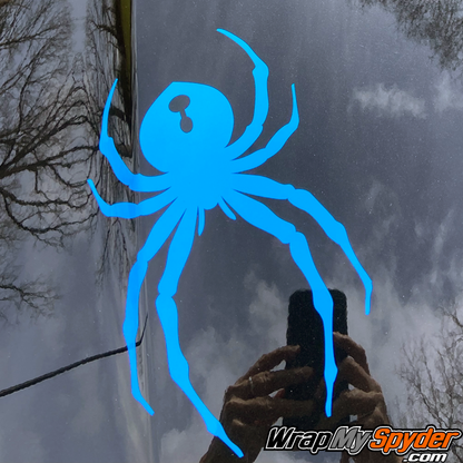 Spider-Key-decal-in-Olympic-blue-color