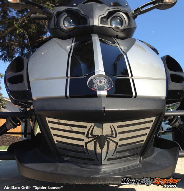 Spider Louver Chrome Air dam grill insert