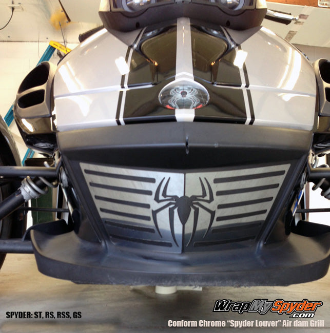 Spider Louver Conform Chrome Air-dam grill
