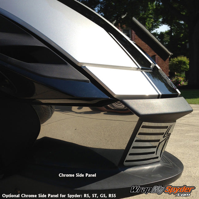 Spider Louver Chrome Side Panel
