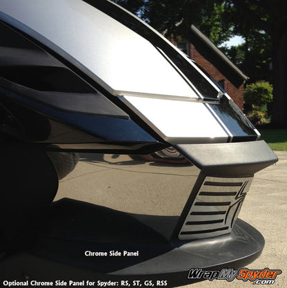 Spider Louver Chrome Side Panel