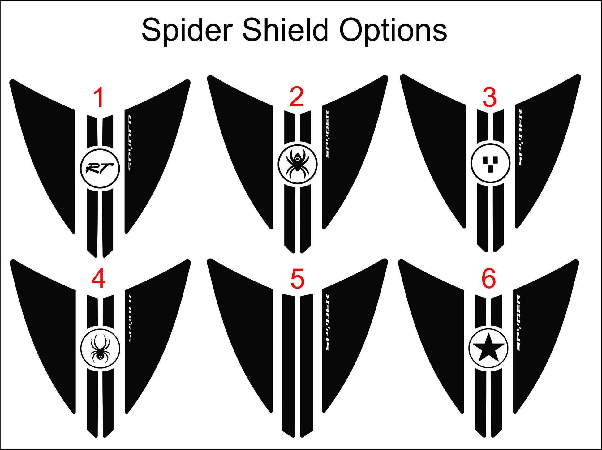 Spider Shield Circle Options