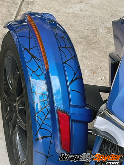 Spider-webs-decal-set-for-Can-am-Spyder-fenders-Fender-webs-kit