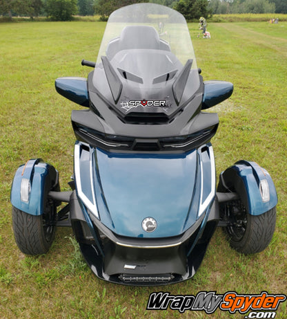 Conform Chrome Spider text with side webs