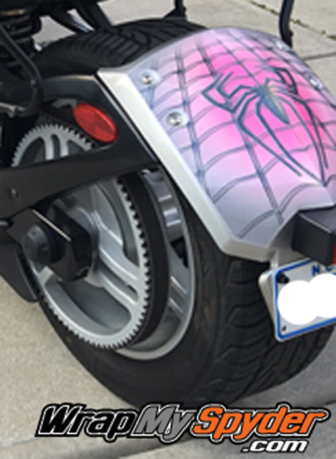Fender Wrap Kit - Pink Spidy on Web