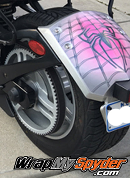 Fender Wrap Kit - Pink Spidy on Web