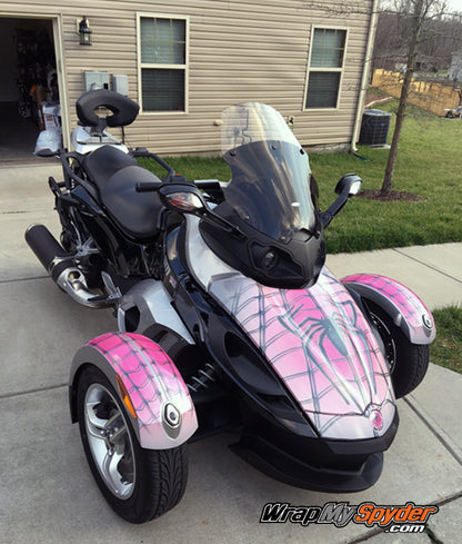 Fender Wrap Kit - Pink Spidy on Web
