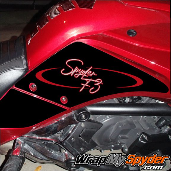 Can-am Spyder F3 Knee Panel protection