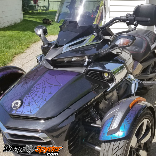 BRP Can-am Spyder-F3-Reverse-Webs wrap kit