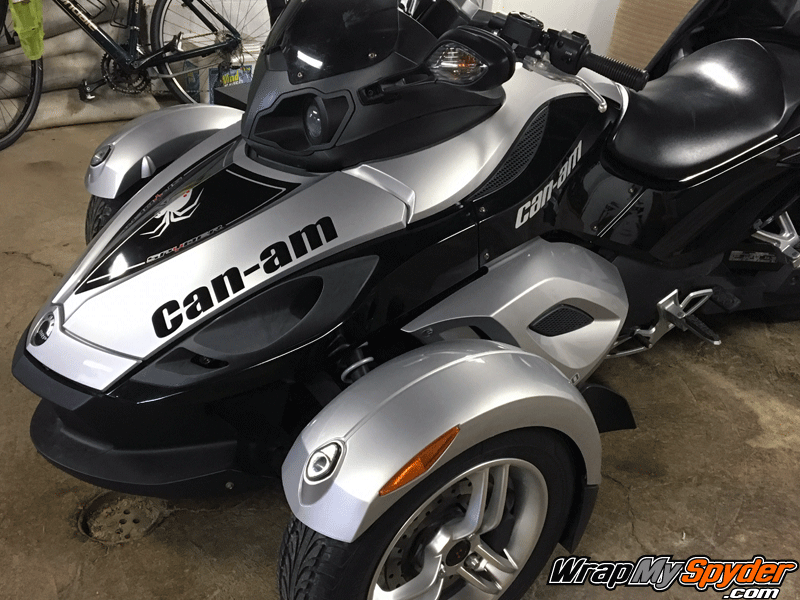 Can-am-frunk-text on Spyder GS-RS