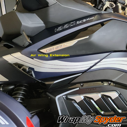 Spyder-RT-Air-Wing-Extension-to-finsh-the-side-panels-which-includes-the-Boot-panel