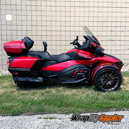 Can-am Spyder RT Sea to Sky Full Body Wrap Color Change.