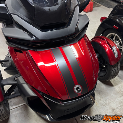 RT Frunk Racing Stripe Kit - GT Style - 2020+