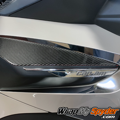 Spyder-RT-RT-Limited-2020-21-models-Knee-Panels--Real-Carbon-fiber--3D-Domed-Can-am--BRP-