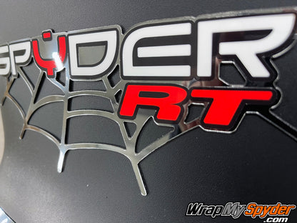 BRP Can-am Spyder Conform Chrome Emblem Spyder RT with Web