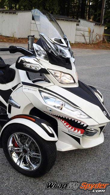 Spyder Teeth shape cut graphics kit