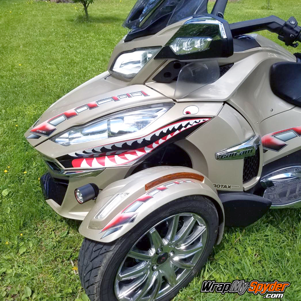Spyder-Teeth-for-Can-am-Spyder-shark-face