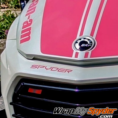 Spyder-Text-Solid-color-Pink-for-all-models-of-Can-am-Spyder