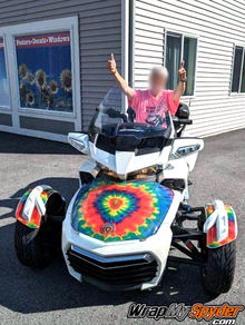 Tie-Dye-Can-am-Spyder-F3-Frunk-and-Fenders