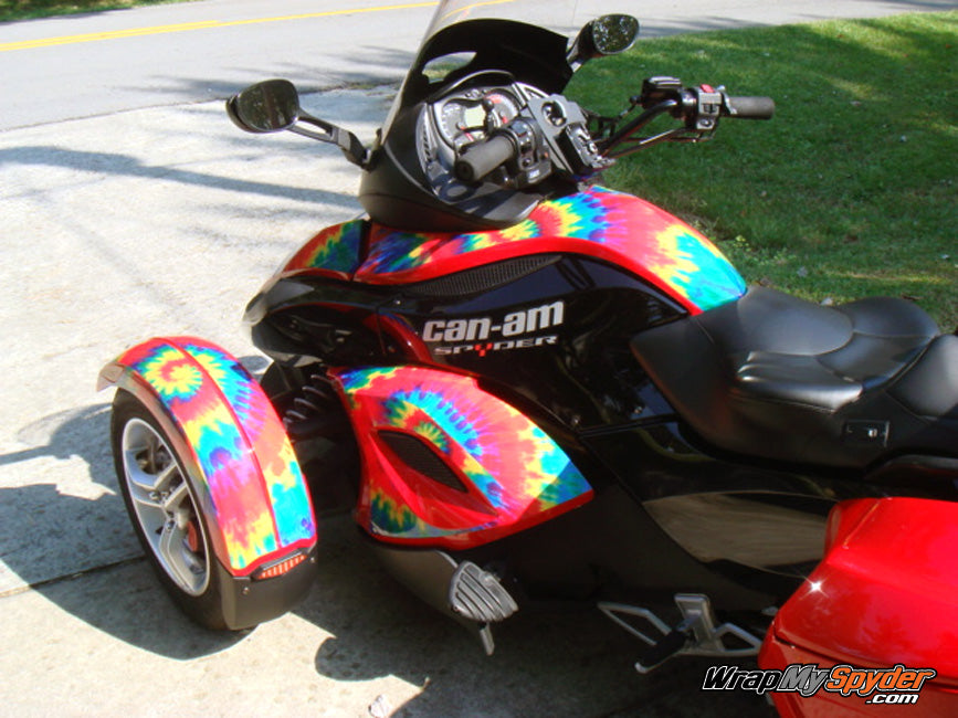 Tie Dye Spyder graphics kit