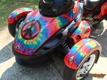 Tie Dye wrap kit for Can am Spyder RS