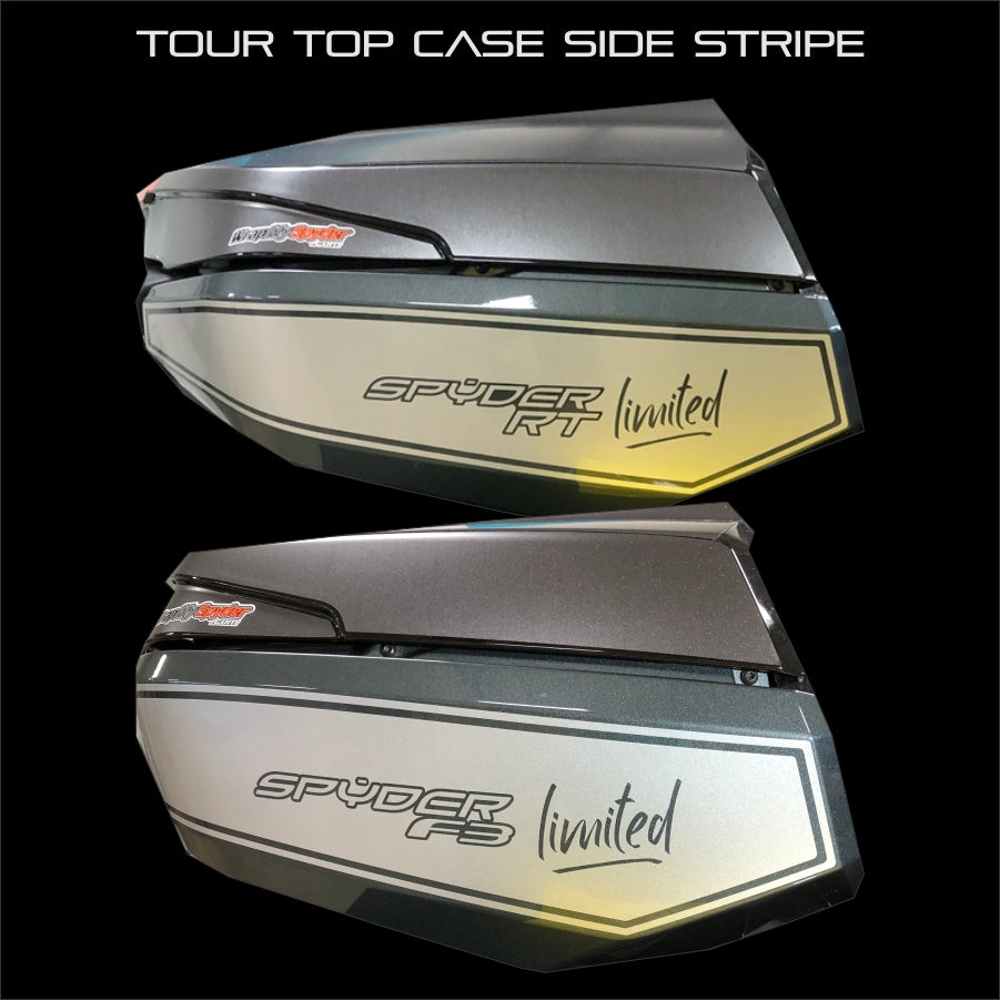Can-am Spyder RT - F3 Tour Top Case Side Stripe