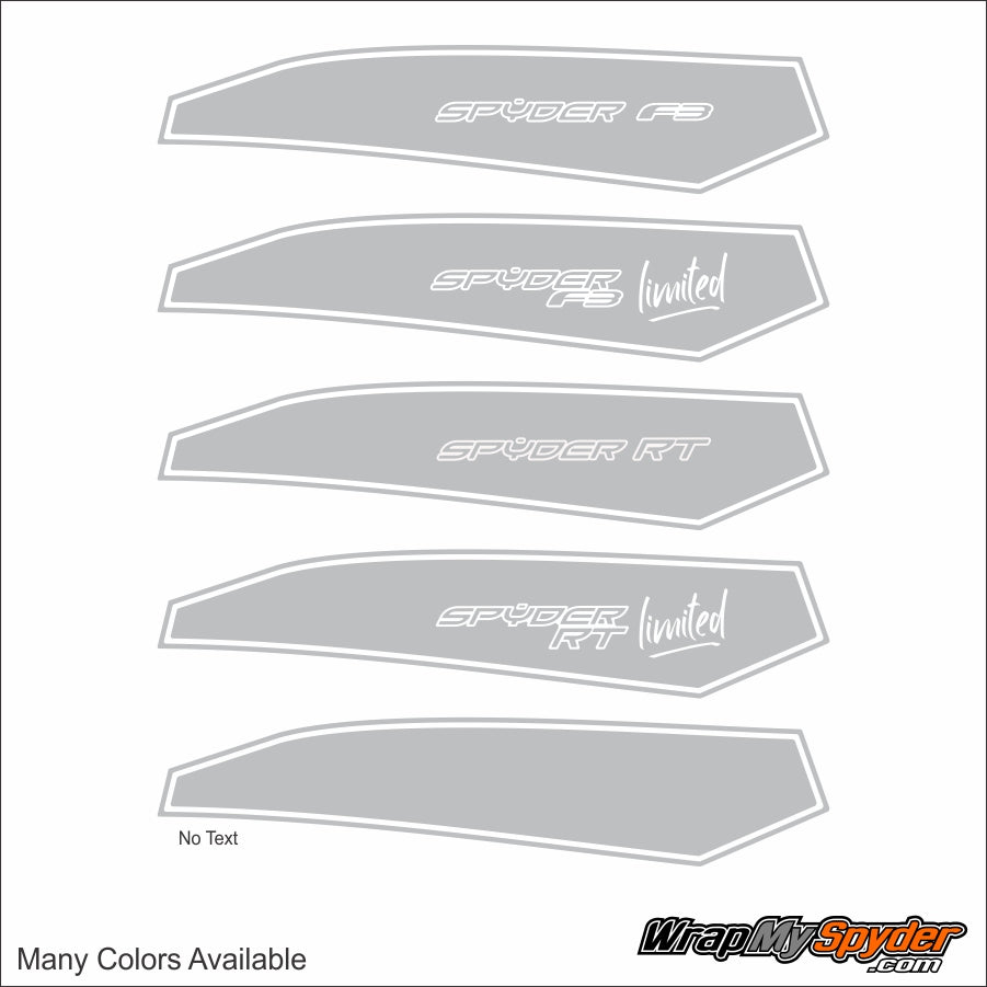Top Case Side Stripe Schematic