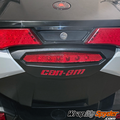 RT/ F3 Limited Top Case Text Inlay Decal