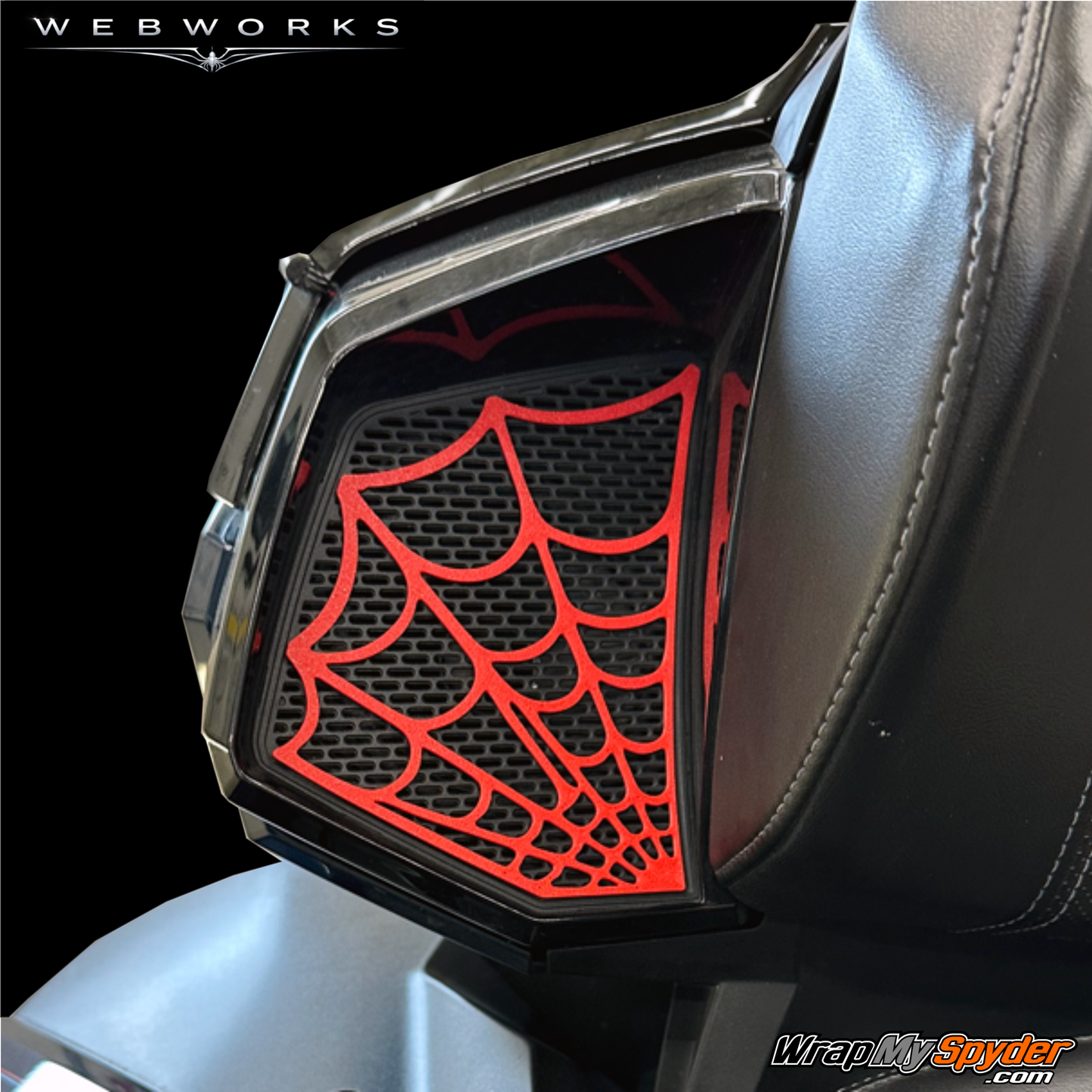 F3-L / RT-L Rear Top Case Grill Web Set