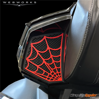 F3-L / RT-L Rear Top Case Grill Web Set