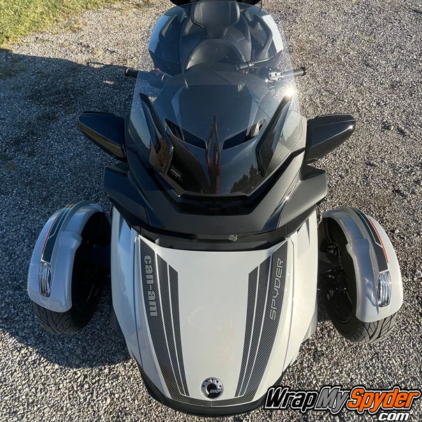 Tri-Wing-Spyder-RT-Frunk-Stripe-kit-gloss-digital-carbon-fiber-with-text