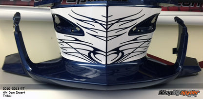 Tribal design air dam insert for Spyder RT 2010-2013