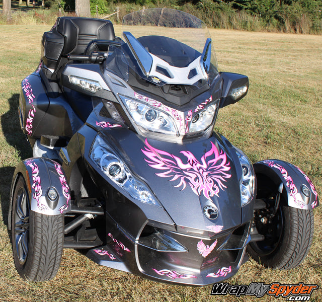 Decal Kit - Tribal Pink Fire