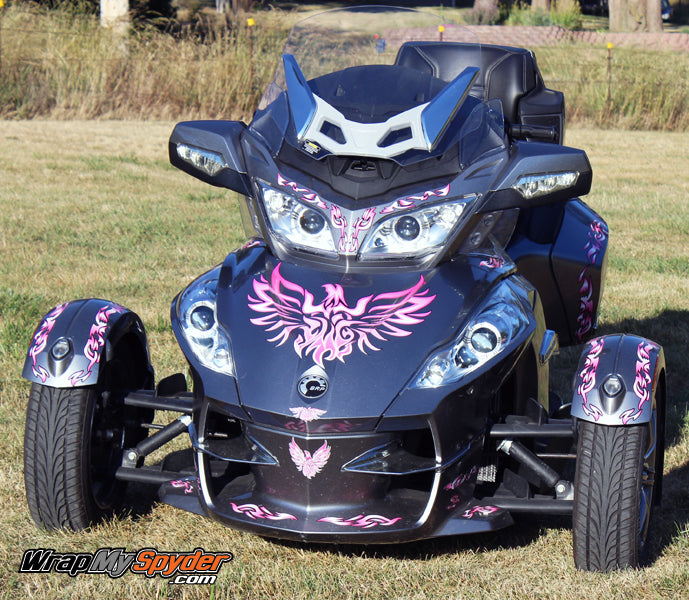 Decal Kit - Tribal Pink Fire