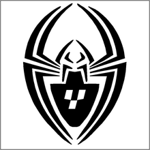 Boren Spider Decal Set - Solid